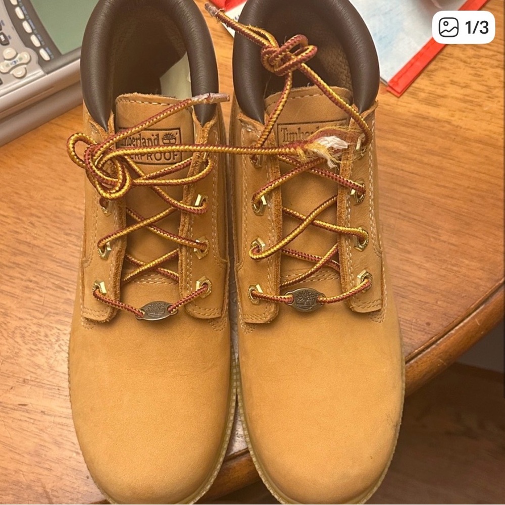 Timberland Brown Leather Hiking Boots